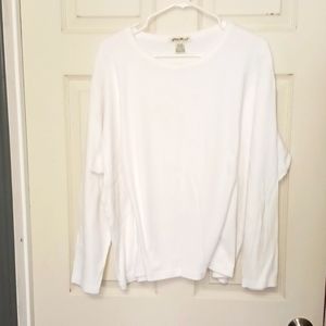 Eddie Bauer White Long Sleeves Sz 2X